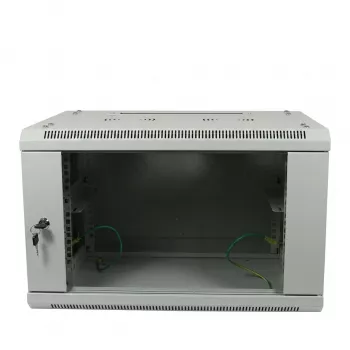 ALLNET Armadio a Parete 19 inch 6U 600x600mm Grigio Chiaro Flat Pack Serie SMA