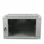 ALLNET Armadio a Parete 19 inch 6U 600x600mm Grigio Chiaro Flat Pack Serie SMA