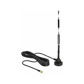 ALLNET ALL19102 antenna GSM/3G/LTE 5 dBi, omnidirezionale, base magnetica, SMA, cavo 3m