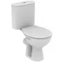 Alpha WC a seduta con cassetta a doppio scarico, bianco, 370x640x765 mm