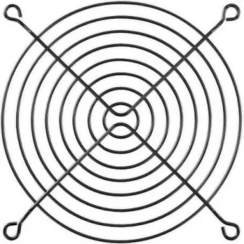 Griglia per ventole Alphacool 120mm nero (10337)