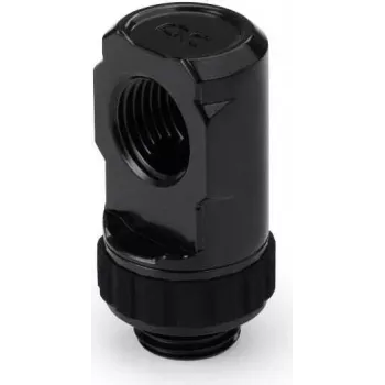 Adattatore girevole Alphacool Apex Grip 90° filettatura esterna G1/4 a filettatura interna - nero profondo 14807