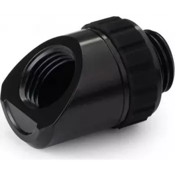 Alphacool Apex Grip adattatore 45° AG/IG G1/4 girevole nero (14808)
