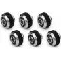 Alphacool Apex Grip raccordi a compressione 16/10mm G1/4 cromati - confezione da 6 14924
