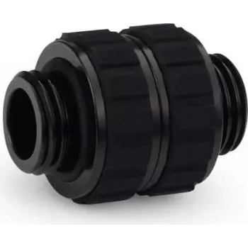 Alphacool Apex Grip Adattatore doppio nipplo G1/4 filettatura esterna a filettatura esterna orientabile nero 14809