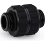 Alphacool Apex Grip Adattatore doppio nipplo G1/4 filettatura esterna a filettatura esterna orientabile nero 14809
