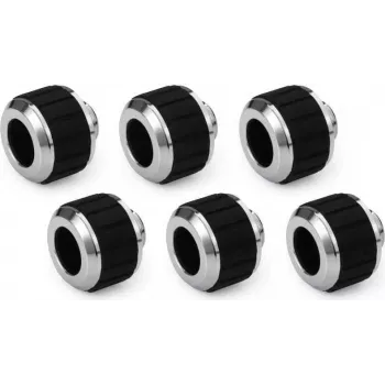 Alphacool Apex Grip raccordo a compressione HardTube 13mm G1/4 cromato - confezione da 6 14927