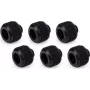 Alphacool Apex Grip raccordi a compressione HardTube 13mm G1/4 - nero profondo, confezione da 6 14926