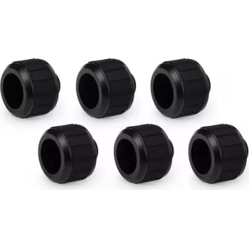 Alphacool Apex Grip Raccordo a compressione per HardTube 16mm OD filettatura G1/4 nero confezione da 6 (14929)