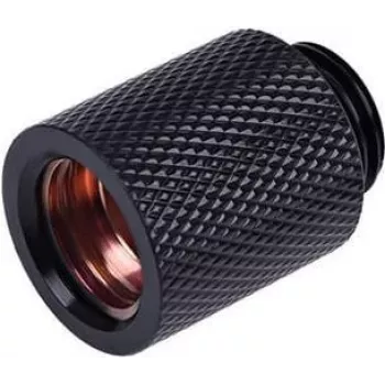 Alphacool HF Raccordo di estensione G1/4 su G1/4, 20 mm, Deep Black (17221)