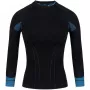 Alpinus Tactical Base Layer Donna Felpa termoattiva nero-blu GT43210 M