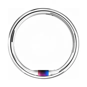 Ultrahuman Ring AIR Smart Ring, taglia 11, Space Silver