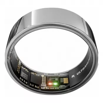 Ultrahuman Ring AIR Smart Ring, taglia 12, Space Silver