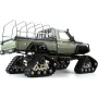 Amewi AMXRock RCX10PTS Scale Crawler Pick-Up verde opaco 1:10 RTR motore a spazzole auto radiocomandata elettrica crawler 2,4 GHz (22463)
