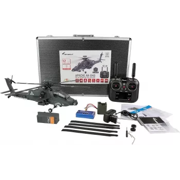 Amewi Apache AH-64D CP elicottero 6G/3D RTF grigio