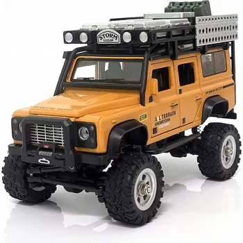 AMEWI D90X28 Metall Scale Crawler 4WD auto RC 1:28 giallo