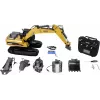 Amewi G705E escavatore in metallo 1:14 RTR giallo 14+