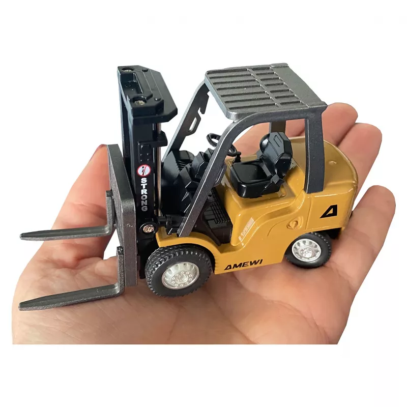 Mini carrello elevatore Amewi con rimorchio, 8 canali 1:64 RTR 6+
