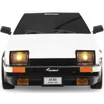Amewi RC Auto AE86 Sprinter auto da corsa 1:18 RTR bianca