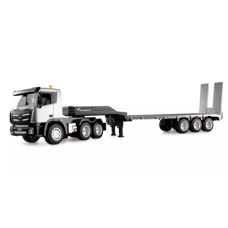 AMEWI RC trattore da cantiere con rimorchio 1:24 RTR
