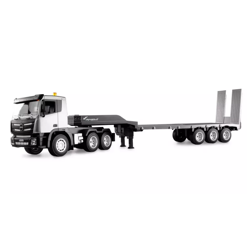 AMEWI RC trattore da cantiere con rimorchio 1:24 RTR