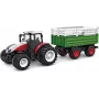 AMEWI RC Trattore con rimorchio per bestiame scala 1:24 4WD 2,4GHz camion radiocomandato (22601)