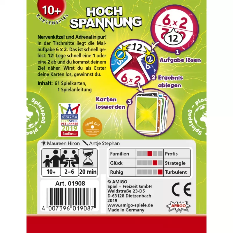 AMIGO Hochspannung gioco di carte