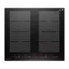 AMZCHEF CE-FS-I74S-FFDD10 piano cottura a induzione 4 zone con comandi touch, 7200W, nero
