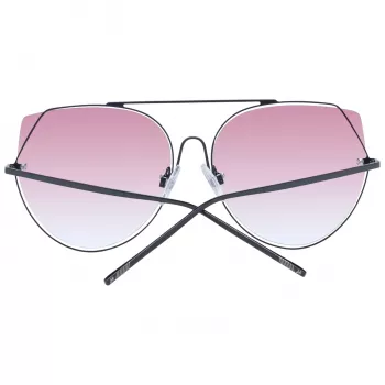 ANA HICKMANN Donna HI3068-5809A Occhiali da sole - Montatura in acetato Marrone Havana, lenti in policarbonato marroni sfumate, protezione UV400, 58/18/145 mm