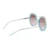 ANA HICKMANN Occhiali da sole Donna Butterfly AH3166-56E01 Havana Marrone Sfumato 56 mm