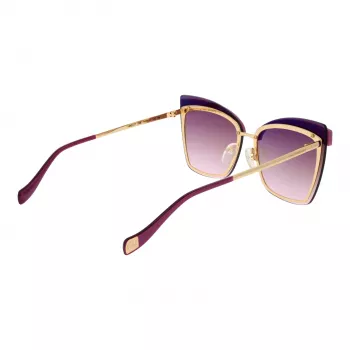 ANA HICKMANN Occhiali da sole da donna AH3177-6404E Montatura color oro Lenti sfumate marroni 64mm