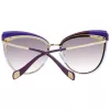 Occhiali da sole da donna ANA HICKMANN AH3178-6604D Havana/oro oversize quadrati
