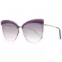 Occhiali da sole da donna ANA HICKMANN AH3178-6604D Havana/oro oversize quadrati