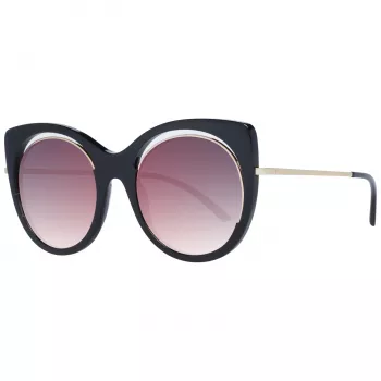 Occhiali da sole donna ANA HICKMANN AH9265-54A01 - montatura in acetato nera, lenti in policarbonato grigie, protezione UV400, 54/22/145 mm