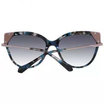 ANA HICKMANN Occhiali da sole da donna AH9339-56P02 Havana Montatura quadrata Lenti sfumate marroni 56/17/140 mm