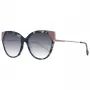 ANA HICKMANN Occhiali da sole da donna AH9339-56P02 Havana Montatura quadrata Lenti sfumate marroni 56/17/140 mm