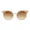 ANA HICKMANN Occhiali da sole donna HI3050-52G22 Butterfly acetato marrone sfumato 52mm