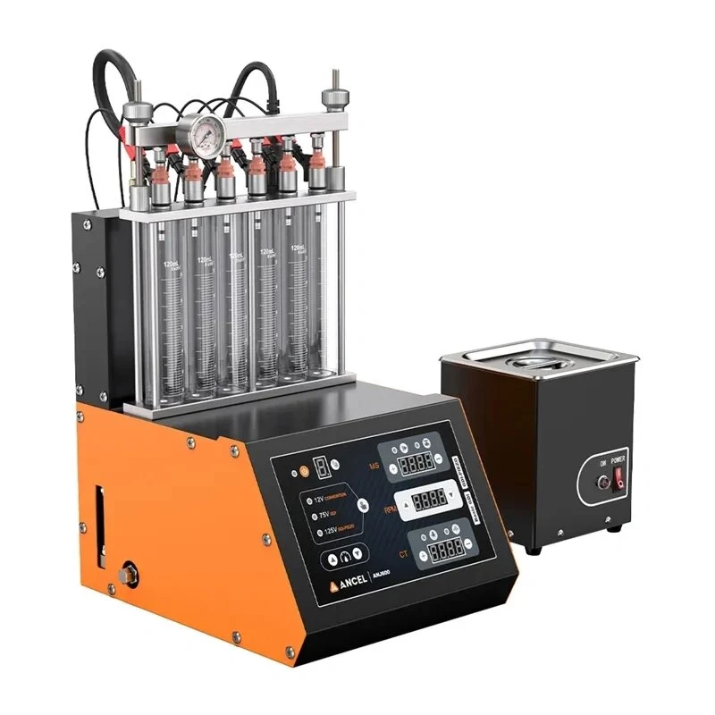 ANCEL ANJ600 pulitore iniettori carburante auto - macchina a ultrasuoni per pulizia e test