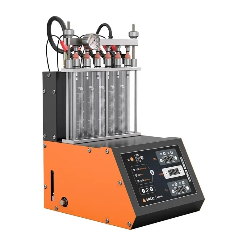 ANCEL ANJ600 pulitore iniettori carburante auto - macchina a ultrasuoni per pulizia e test