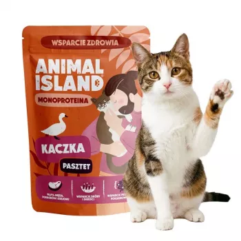 ANIMAL ISLAND Mono Duck cibo umido per gatti 100g