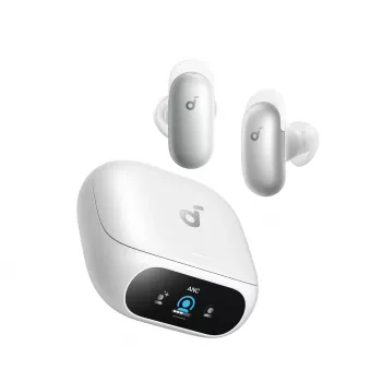 Anker Soundcore Liberty 5 Pro auricolari True Wireless In-Ear con ANC adattivo, LDAC, bianco perla