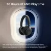 Anker Soundcore Space 2 Cuffie Over-Ear con cancellazione del rumore, Nero