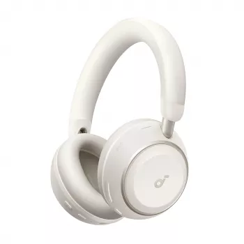 Anker Soundcore Space 2 Cuffie Bluetooth over-ear con cancellazione del rumore, LDAC, bianco