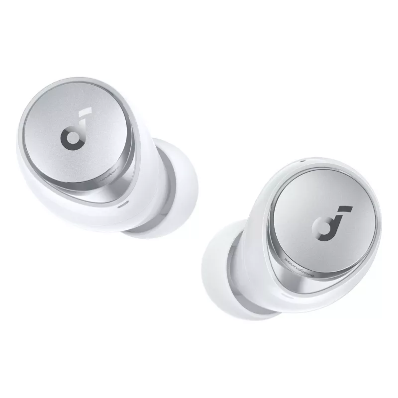 Auricolari in-ear true wireless Anker Soundcore Space A40 con cancellazione del rumore, Bluetooth 5.2, LDAC, IPX4, bianco
