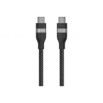 Anker cavo di ricarica rapida USB C to USB C 240W Upcycled-Braided A82E2 (1,8 m, nero)