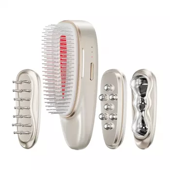 ANLAN 02-AGSY51-0RA massaggiatore 3 in 1 per corpo, viso e testa
