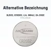 ANSMANN CR2032 pila a bottone al litio 3V 230mAh (confezione da 1)