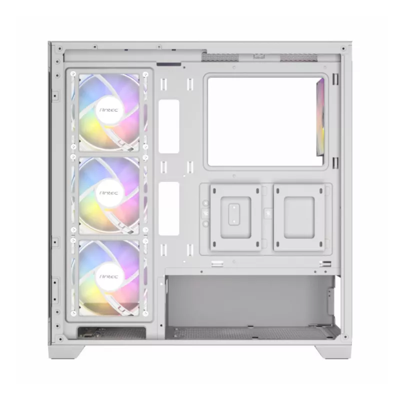 Antec CX300 ARGB case da gaming ATX Mid-Tower, bianco, vetro temperato, 4 ventole ARGB