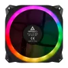 Antec Prizm 120 ARGB ventola per case confezione da 5 + controller - nero