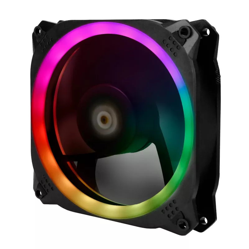 Antec Prizm 120 ARGB ventola per case confezione da 5 + controller - nero